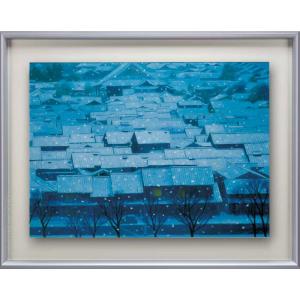 東山魁夷 絵画 満ち来る潮(みちくるうしお) 【複製】【美術印刷