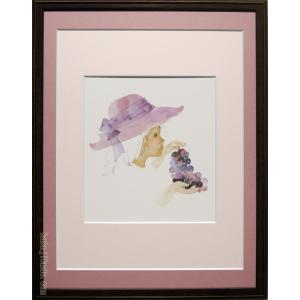 いわさきちひろ 絵画 母の日 アートポスター 送料無料 【複製