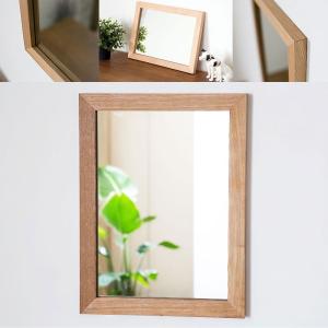 洗面台 鏡 木枠 交換 diy 洗面鏡 /パイン 400×300 木枠幅30mm/ 姿見