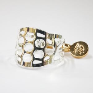 テナーサックスリガチャー HARRISON（ハリソン）T/GP （ゴールド仕上げ