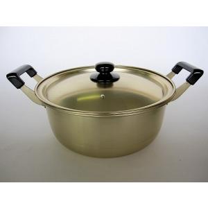 アカオアルミ /即納/ しゅう酸 実用鍋 33cm 日本製 アカオ アルミ 両手