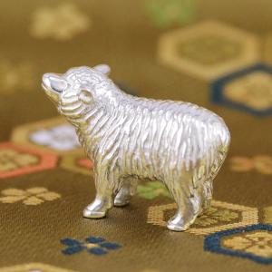 置物 干支（銀製）未・羊・ひつじ 雌 : 京都工芸舎 Yahoo!店 - 通販