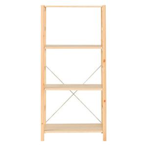 無印良品 パイン材ユニットシェルフ 中 幅86*奥行39.5*高さ120cm