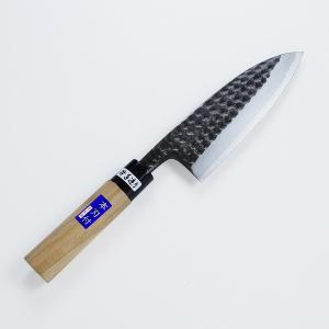 池内刃物 美貴久 鎚目 小魚万能包丁 120mm 片刃 白紙2号 あじ・キス