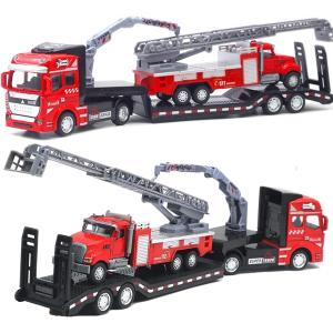 消防車 おもちゃ ブロック 8体セット ブロックカスタムセット 合体