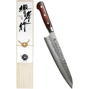 堺忠國作 三徳包丁 ダマスカス 日本製 165mm 堺包丁 : スピード発送