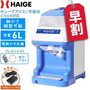 ふわ雪姫 HYH300 業務用かき氷機 韓国風かき氷「糸ピンス」が簡単に