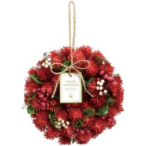 GREENHOUSE CMナチュラルリースM レッドナチュラル2024 CM1611-B