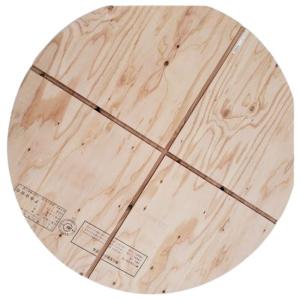 パインテーブルトップ（25mm×900マル） 90cm 無塗装 DIY 木材 : ハード