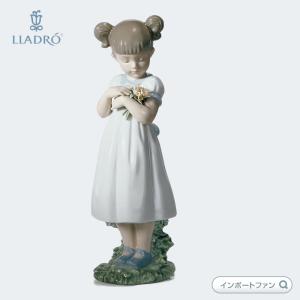 LLADRO（リヤドロ） 僕と遊ぼう 犬 イヌ 少女 置物 01006907 LLADRO