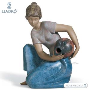 LLADRO（リヤドロ） 仔犬たちの行進 イヌ 少女 置物 01006784 LLADRO
