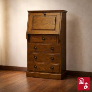 ライティングデスク 上置き棚 本棚 机上台 ライティングビューロー