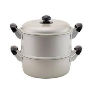 アカオ アルミ 角型蒸器33cm 一重（蒸し器・蒸し鍋） : モノタス業務用