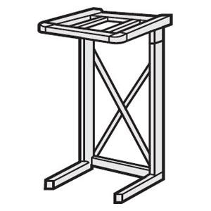 日立（HITACHI） DES-N76-S 日立衣類乾燥機専用 自立スタンド