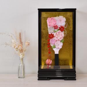 羽子板 お祝い 初正月 羽子板飾り ガラス ケース飾り 正月飾り 押絵