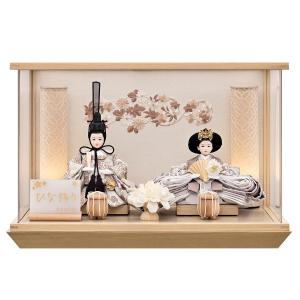 五月人形 兜飾り コンパクト 兜 ガラスケース飾り kabuto 富岳 165-712