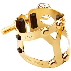 JLV アルトサックスリガチャー 24金メッキ : 大谷楽器 - 通販 - Yahoo