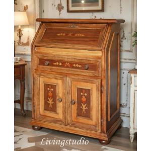 北海道家具 えぞ民芸 グレース ライティングビューロー77B