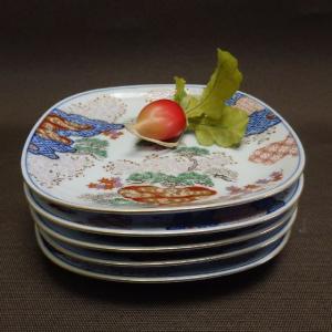 箸置き 賞美堂 有田焼 其泉 極錦金彩 古伊万里 箸置揃 5組セット