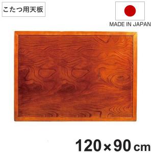 こたつ用天板 幅90cm 正方形 木製 ケヤキ突板 日本製 （ 座卓 天板