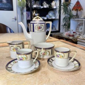 ノリタケ オールドノリタケ 金盛 花図 両耳飾壺 花瓶 : リビングT&S