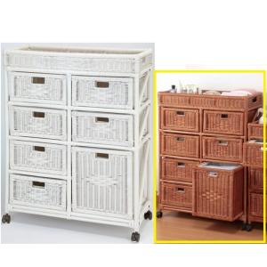 ラタンチェスト引出3杯 スリム 引き出し収納 おしゃれ安い 籐チェスト