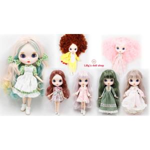 アイシードール ピンクミックスヘアー 可動ボディ 1/6ドール カスタム