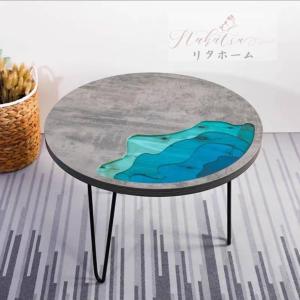 A16693 レジンテーブル 机 リバーテーブル 川の流れ ウッドリバー