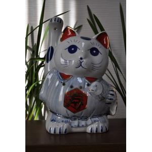 ペルシャ猫 陶器猫 猫置物 置き物 オーナメント・オブジェ