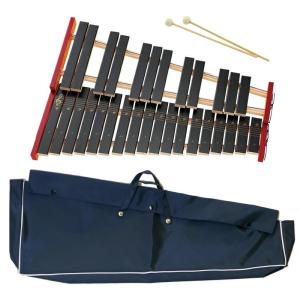 ゼンオン 木琴 ZX-32BK 32音 シロフォン F45~C76 バチ付き ZEN-ON 全音