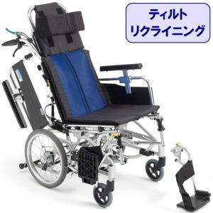 ミキ ティルト リクライニング車椅子 介助式 BAL-12 ノーパンクタイヤ