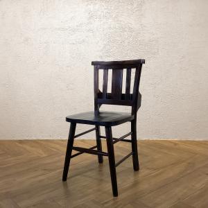 英国アンティーク調 チャーチチェア ボックス付 マホガニー教会 椅子