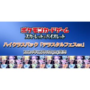 ポケモンカードゲーム テラスタルフェスex BOX スカーレット