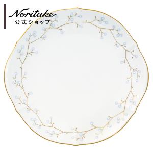 ノリタケ ホワイトベル 21.5cmプレートペア ( 電子レンジ対応 ギフト