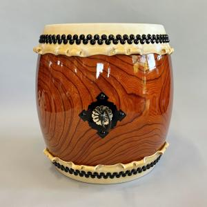 長胴太鼓 2尺（鼓面:60cm） 欅(ケヤキ) くりぬき胴 : 和楽器総合販売