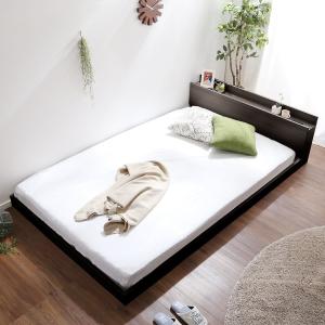 ニトリ（NITORI） セミダブル 宮・コンセント付き北欧調フロアベッド