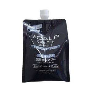 スカルプケア 薬用シャンプー ノンシリコンタイプ 大容量 詰替用