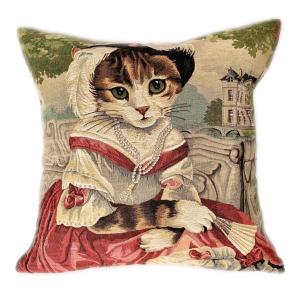 JULES PANSU(ジュール・パンス) ジャカード織クッションカバー