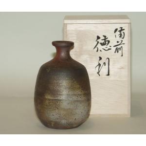 備前焼 徳利 佐藤苔助造 共箱 : 茶道具商 越中屋 - 通販 - Yahoo