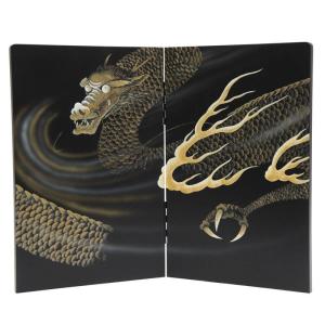 アウトレット品 五月人形 台屏風セット 35号*50/25号4曲*50 山水松 本