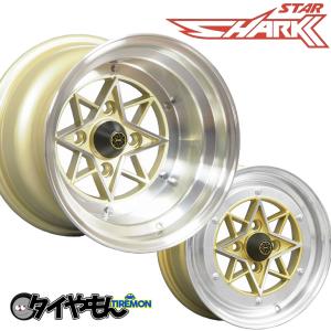 スターシャーク 旧車 深リム 14インチ 4H114.3 7J +0 4本セット