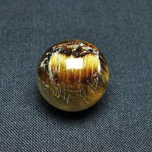 ルチルクォーツ 水晶 丸玉 スフィア 18mm t637-4750 : 誠安天然石専門