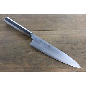 正本総本店 MASAMOTO本霞・玉白鋼 切付庖刀 （片刃）包丁 300mm KS1730