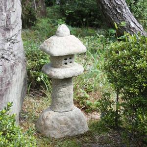 信楽焼 26号古信楽岩石春日灯籠お庭 燈籠 和風 和 日本 美 癒しとう