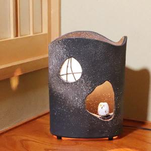 信楽焼 照明 陶器照明 灯り 和風照明 ライト 行燈 あんどん 和風