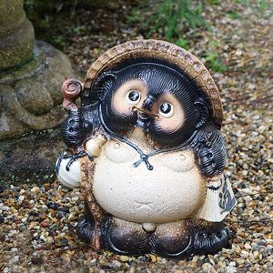 信楽焼 たぬき 狸 置き物 大型 インテリア オブジェ 家具 陶器 商売