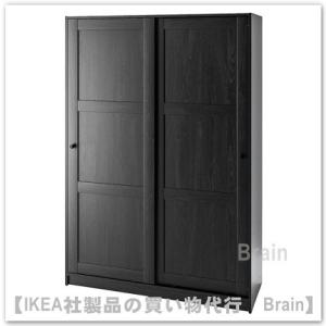 イケア（IKEA） NORDKISA オープンワードローブ 引き戸付き120x123 cm