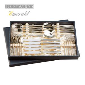 LUCKY WOOD（ラッキーウッド） カトラリーセット ナイフ フォーク