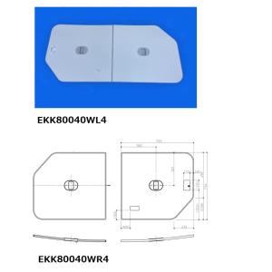 TOTO 風呂ふた 1650魔法瓶浴槽用3枚蓋L 【AFKKS81058LSAA31W】 : 建材