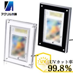 UVカット率93.8%】アクリル本舗 溝あり スクリューダウン カード